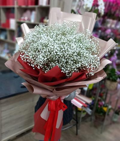 Букет цветов из: Гипсофила в Вохме