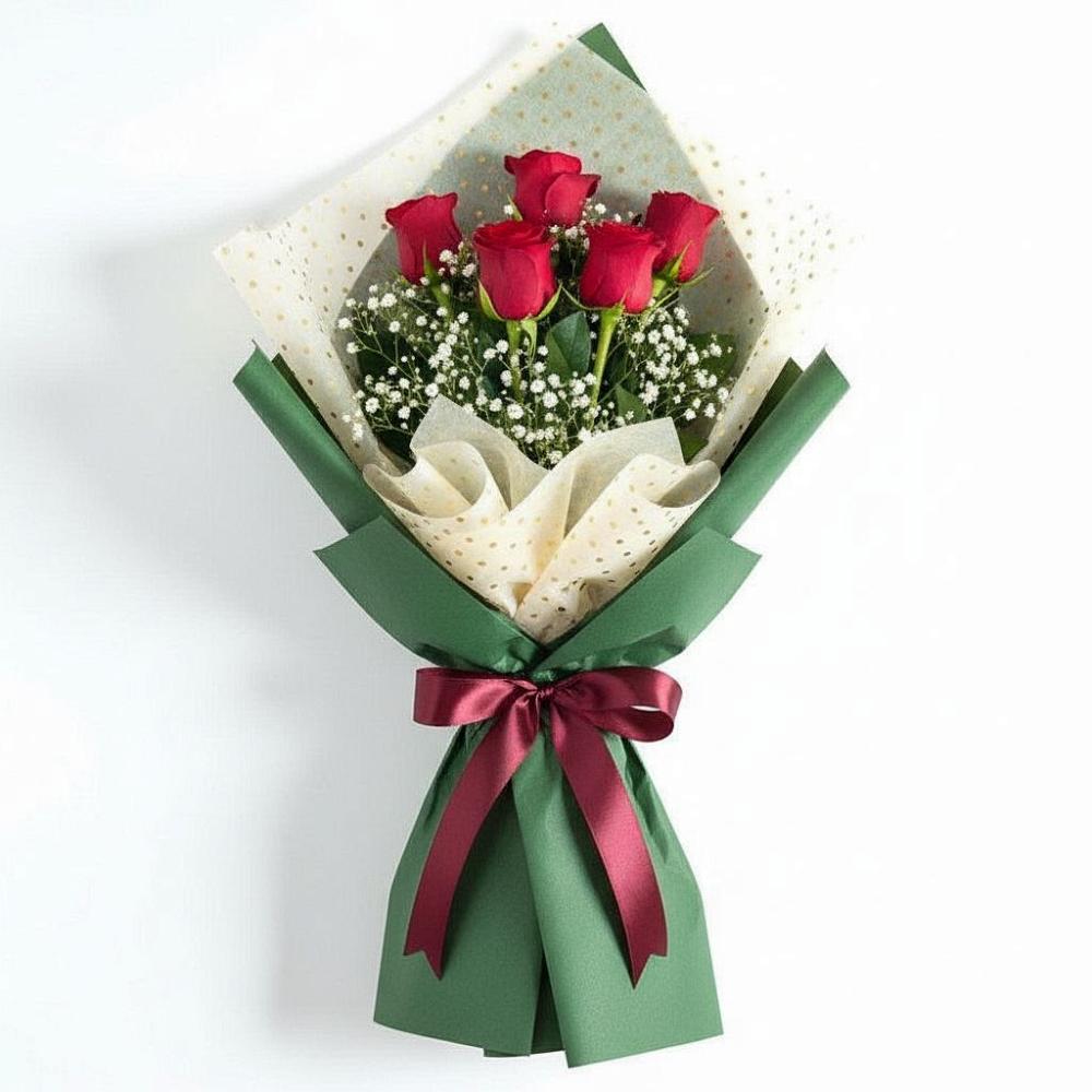 Букет цветов из: Розы в Вохме