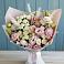 Букет цветов из: Альстромерии и Розы в Вохме