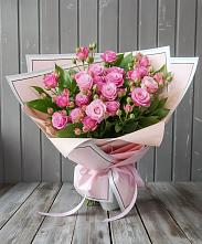 Букет Розовый кустик #REPLACE_PRED# Вохме