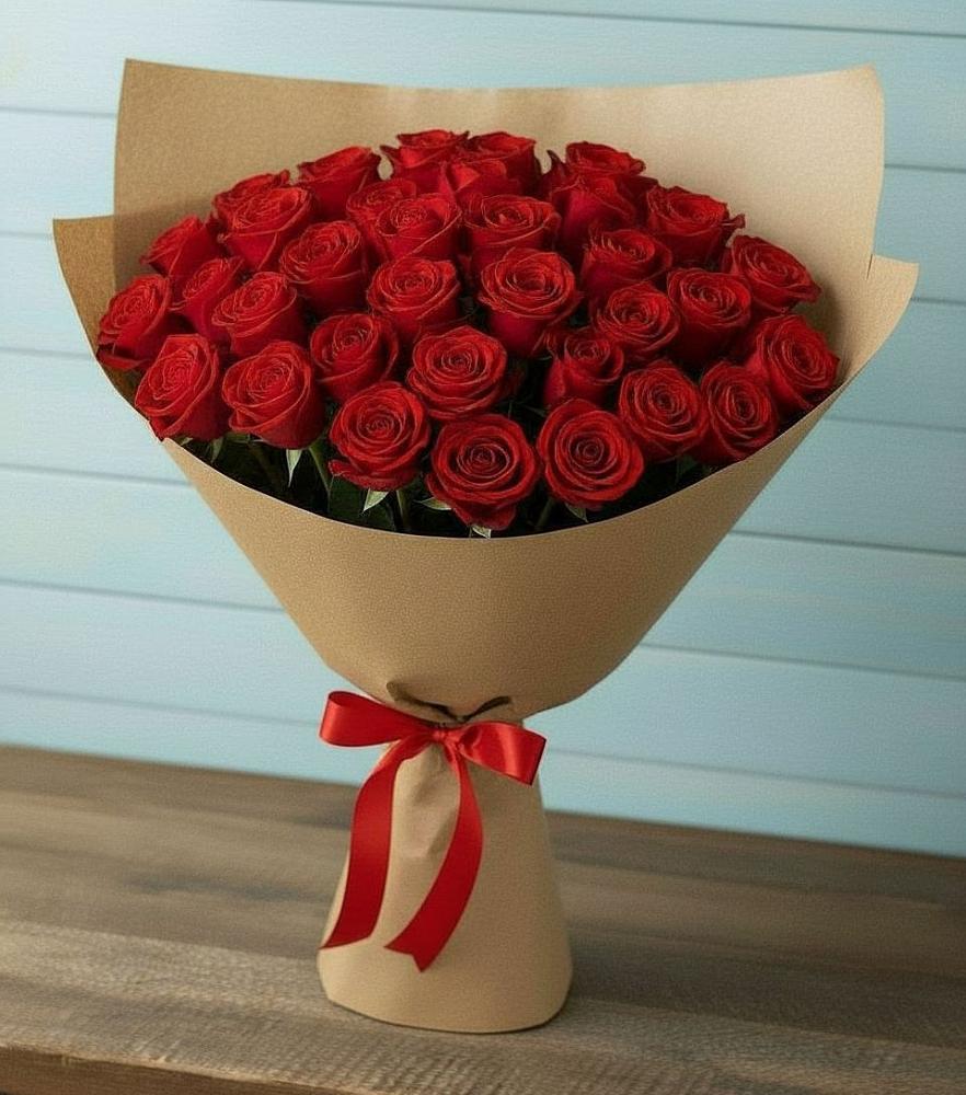 Букет Красные розы Милано в Вохме