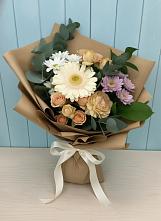 Букет цветов из:  Герберы и Хризантемы #REPLACE_PRED# Вохме