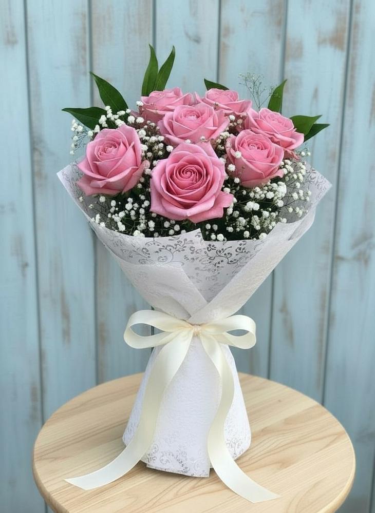 Букет цветов из: Розы в Вохме