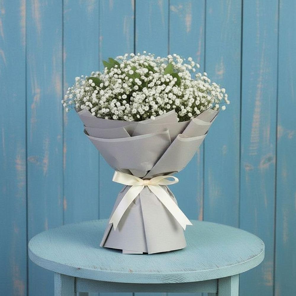 Букет цветов из: Гипсофила в Вохме