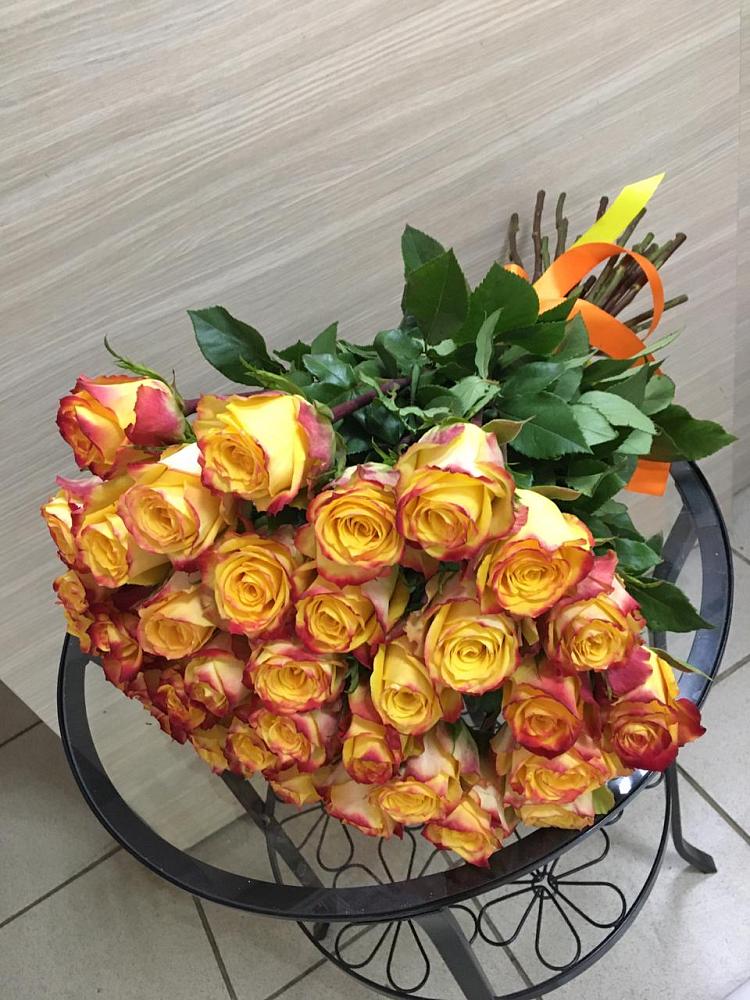 Букет Желтые розы в Вохме