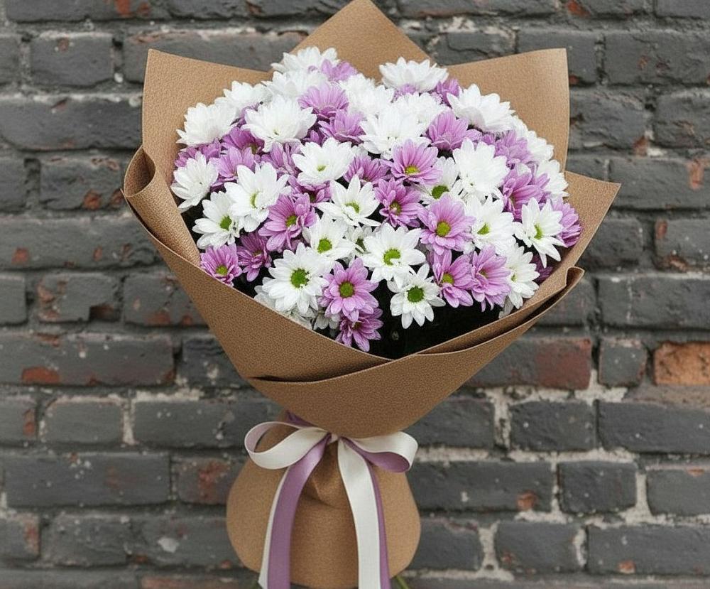 Букет цветов из: Хризантемы в Вохме