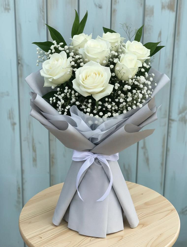 Букет цветов из: Розы в Вохме