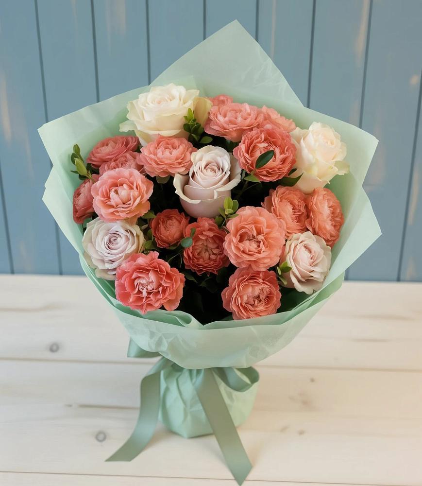 Букет цветов из: Розы в Вохме