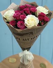 Букет цветов из:  Розы #REPLACE_PRED# Вохме