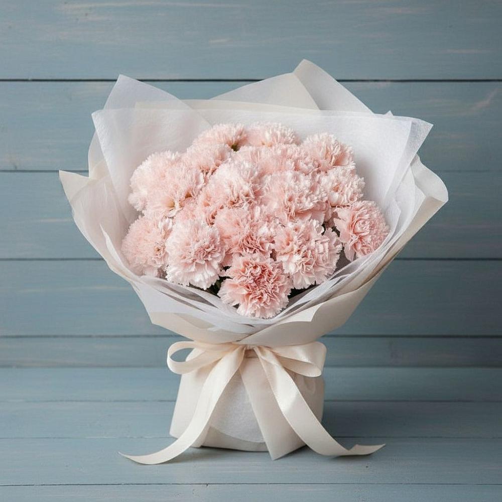 Букет цветов из: Гвоздики в Вохме