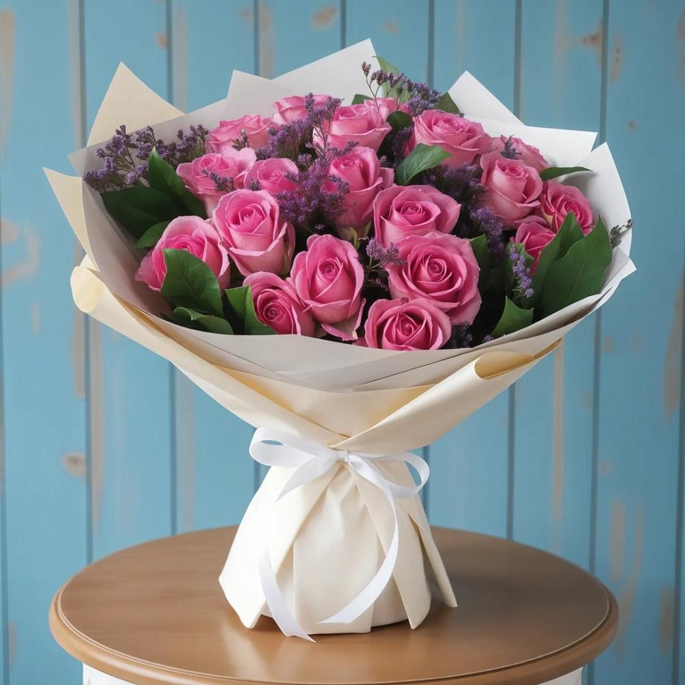 Букет цветов из: Розы в Вохме