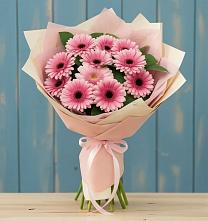 Букет цветов из:  Герберы в Вохме