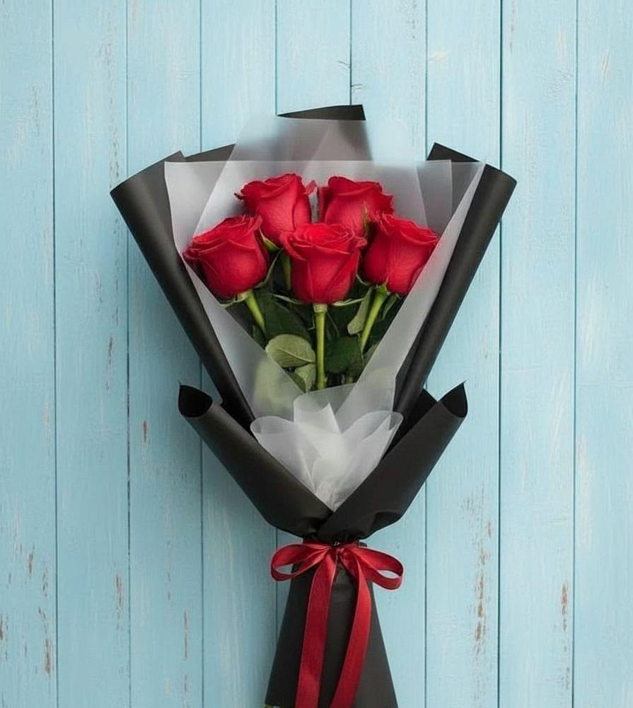 Букет цветов из: Розы в Вохме