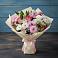 Букет цветов из: Хризантемы, Альстромерии и Розы в Вохме